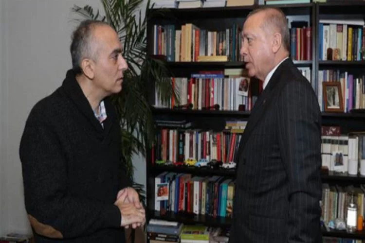 Erdoğan, Markar Esayan'ı evinde ziyaret etti