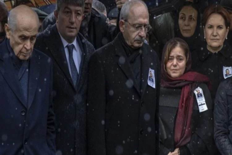 Kılıçdaroğlu, Bahçeli ve Akşener'i birleştiren cenaze!
