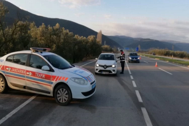Bursa'da sürücülere ceza yağdı!
