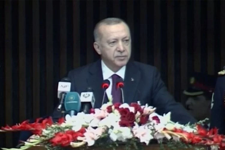 Erdoğan: Pakistan'da kendimizi asla yabancı ülkede görmüyoruz