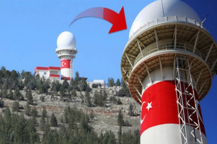 Milli Gözetim Radarı kuruldu