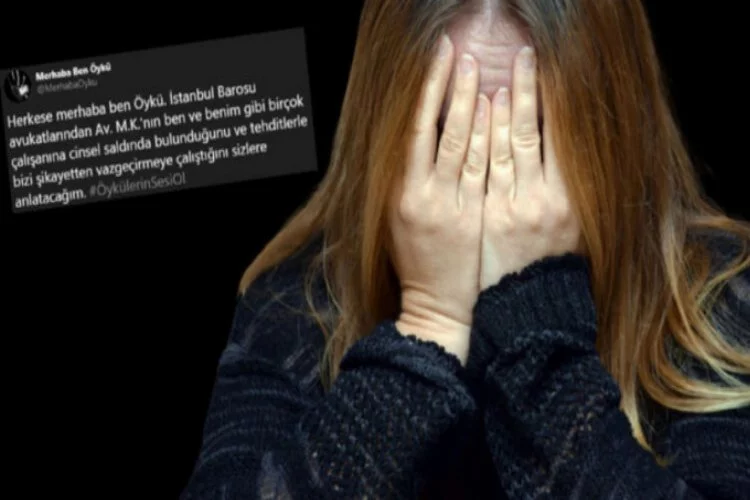 Stajyer avukat cinsel saldırıyı duyurdu, İstanbul Barosu harekete geçti!