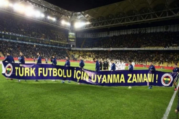 PFDK'dan Fenerbahçe'nin pankartına ceza