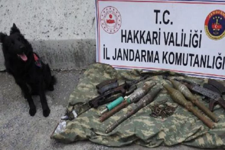 PKK'nın silah ve mühimmatı ele geçirildi!