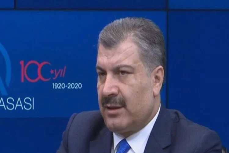 Sağlık Bakanı Koca'dan corona virüsü açıklaması