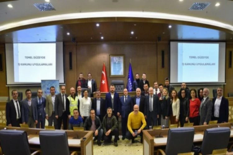Bursa Büyükşehir'de personel eğitimi sürüyor
