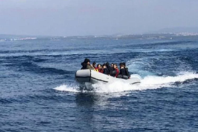 58 göçmen kaçak yakalandı
