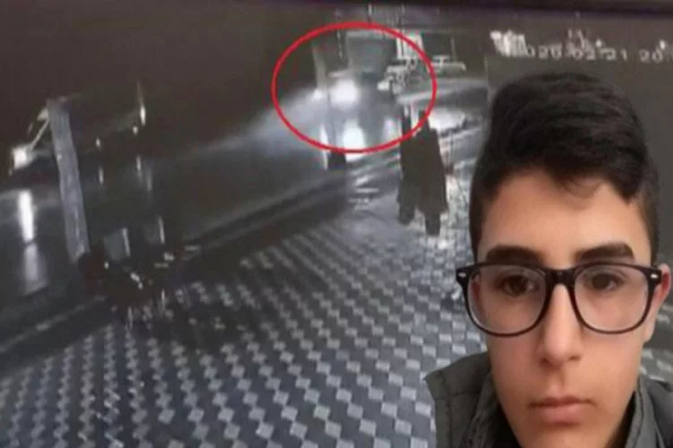 16 yaşındaki Ömer'in öldüğü an kamerada!