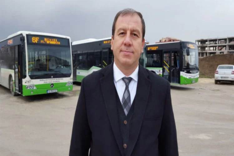 Bursa'da özel halk otobüsçülerinden CHP'ye cevap