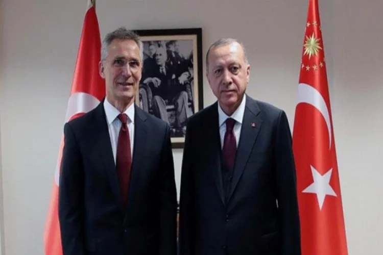 Erdoğan, NATO Genel Sekreteri'ni kabul etti