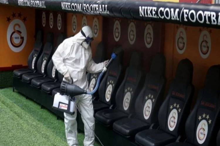 Türk Telekom Stadı koronavirüse karşı ilaçlandı