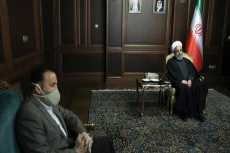 Ruhani'den 'video konferans' önlemi