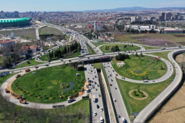 Bursa'da Acemler trafik yükünden arındırılıyor