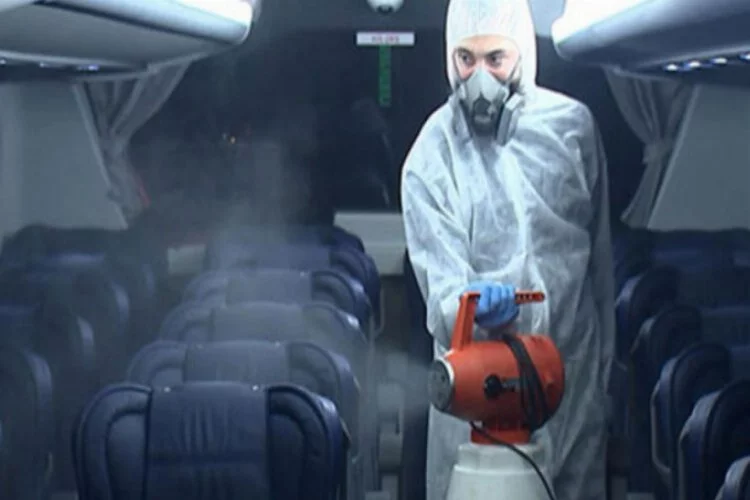 Havaist araçlarında dezenfekte sıklığı artırıldı