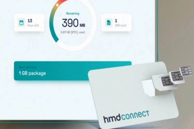 Türkiye'de çalışan HMD Connect SIM tanıtıldı!