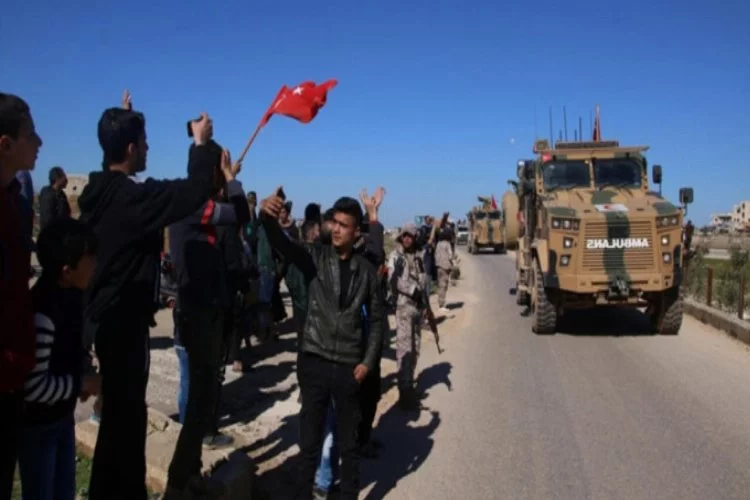 İdlib halkından Türk askerlerine destek