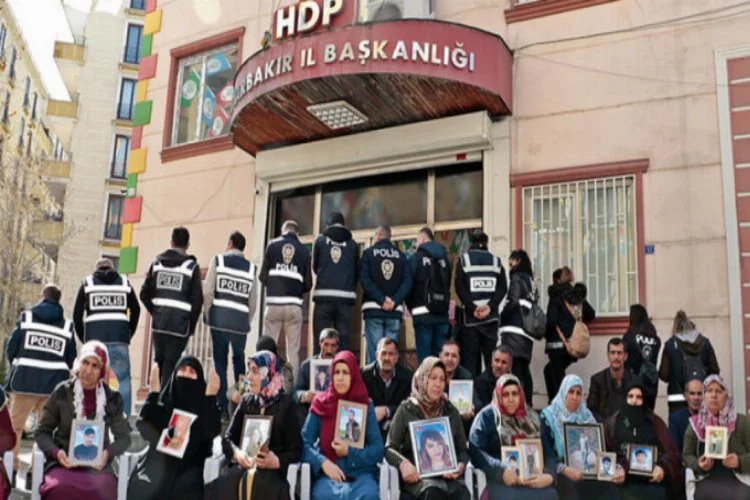 HDP önündeki eylemde 201'inci gün