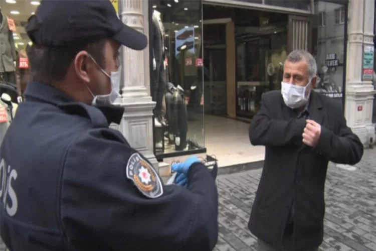 Polisten vatandaşa koronavirüs uyarısı