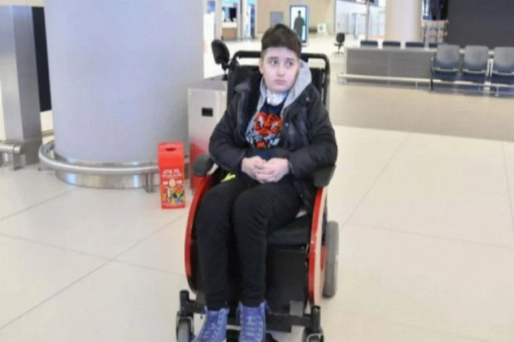Tedavisi koronavirüs nedeniyle yarım kalan Bursalı Kayra, Türkiye'ye geldi