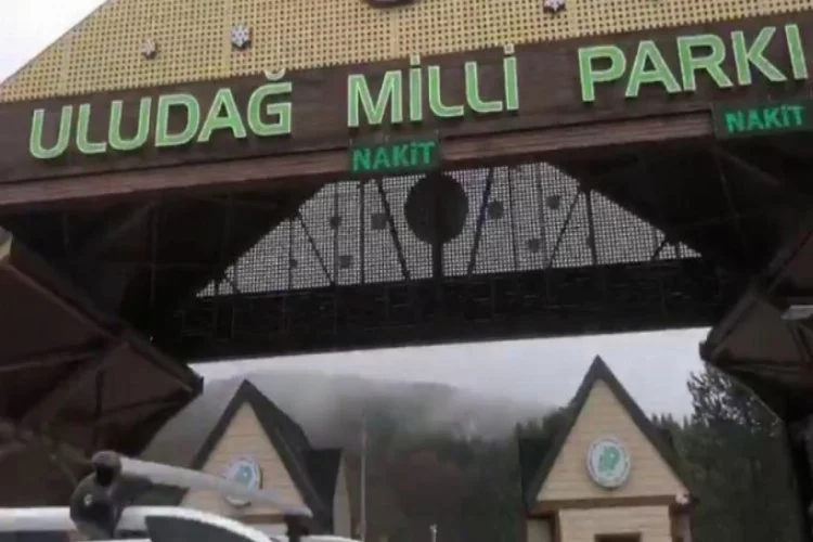 Bursa Uludağ Milli Parklar gişeleri kapatıldı