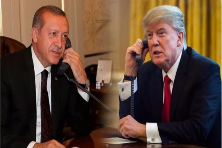 Erdoğan, ABD Başkanı Trump ile görüştü