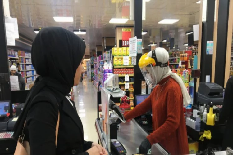 Bursa'da 'markette koronavirüs paniği' paylaşımı, satışları yüzde 80 düşürdü