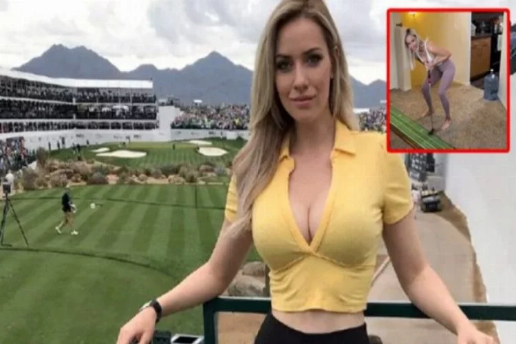 ABD'li golfçünün göğüs vuruşu olay oldu