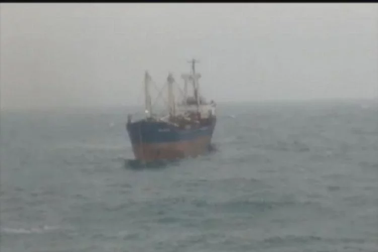 Şile'de açıklarında kargo gemisi sürüklendi