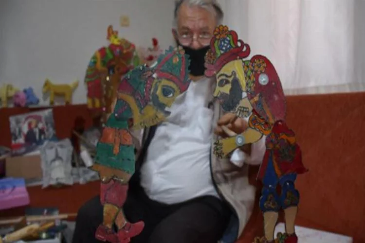 '65 yaş' kısıtlamasında, Hacivat-Karagöz ile 'evde kalın' mesajı veriyor