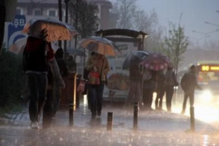 Bursa'ya sağanak yağış uyarısı