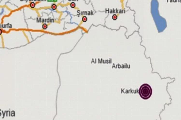 Irak'ta korkutan deprem!