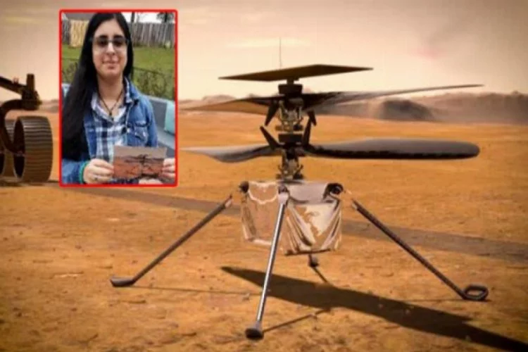 NASA'nın Mars'a göndereceği helikoptere lise öğrencisi isim verdi