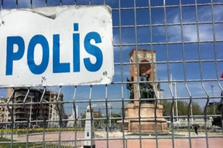 Taksim Meydanı ve Cumhuriyet Anıtı bariyerlerle çevrildi
