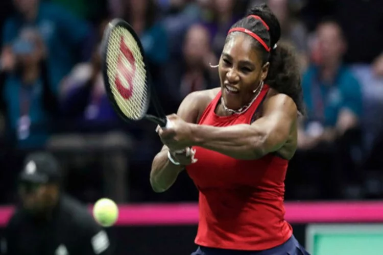 Serena Williams, virüs nedeniyle kendisiyle maç yaptı