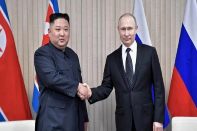 Rus lider Putin'den Kim Jong-un'a madalya