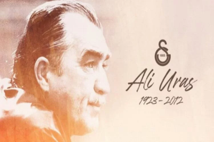 Galatasaray, eski başkanı Ali Uras'ı andı