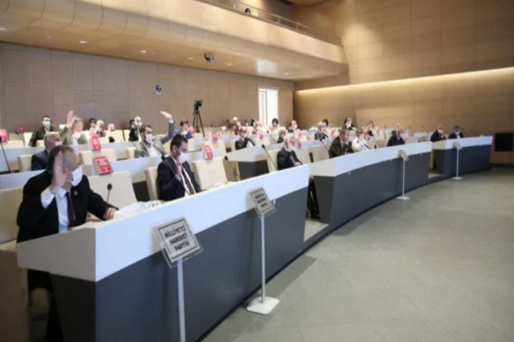 Bursa Nilüfer'deki salgın önlemleri mecliste anlatıldı