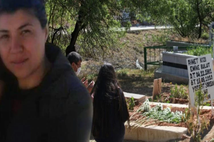 Emine Bulut'un kızı annesinin mezarını ziyaret etti