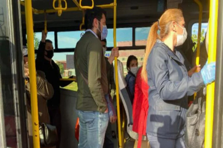 Uyarıları dikkate almayan minibüslere ceza yağdı: Sanırım 12 fazla yolcu vardı