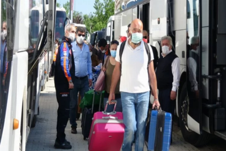Bursa'da bin 205 vatandaş karantina yurtlarında misafir edildi
