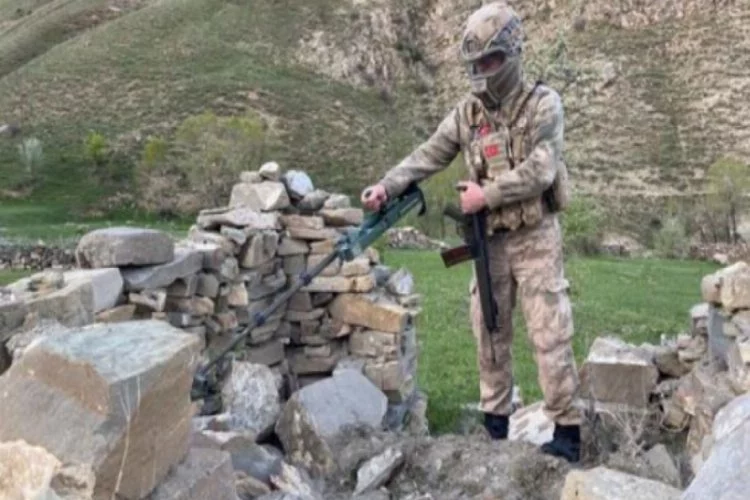PKK'nın suikast silahları bulundu