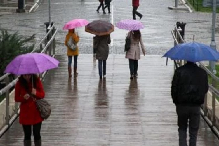 Meteorolojiden Bursa'ya sağanak yağış uyarısı