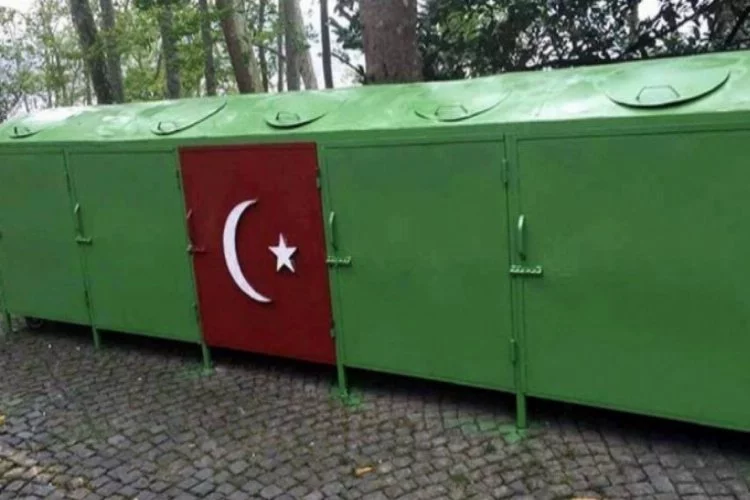 Belediyeden büyük Türk bayrağı skandalı!