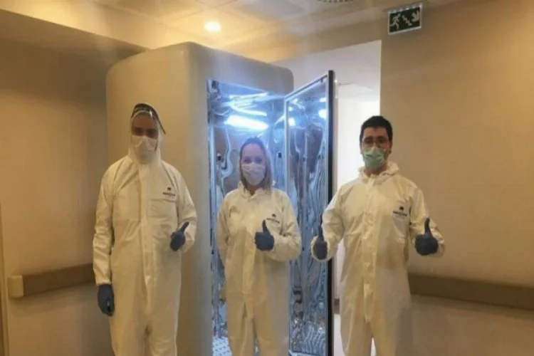 Türk bilim insanları virüsü 30 saniyede öldüren kabin geliştirdi!