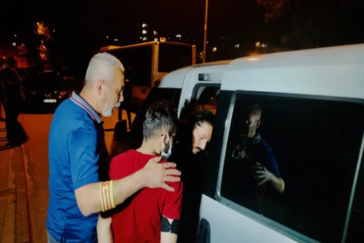 Bursa'da kısıtlamanın son dakikalarında polise yakalandı!