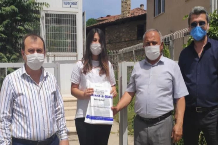 Bursa'da Harmancıklı öğrenciler unutulmadı