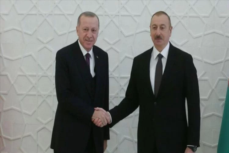 Erdoğan Aliyev'i kutladı