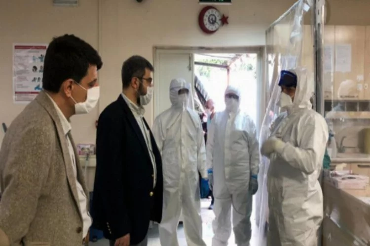 Bursa İl Sağlık Müdürü Kaşıkcı'dan hastanelere bayram ziyareti