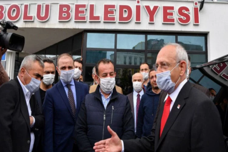 Kılıçdaroğlu, Bolu Belediyesi'ni ziyaret etti