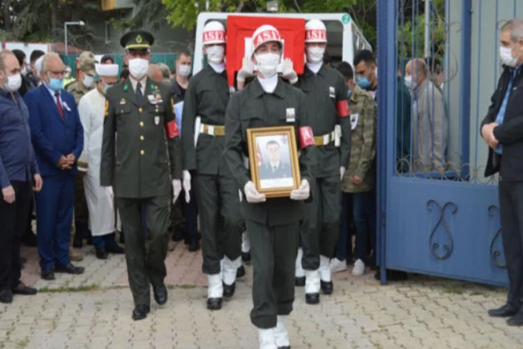 Şehit Teğmen Tatar'a son görev